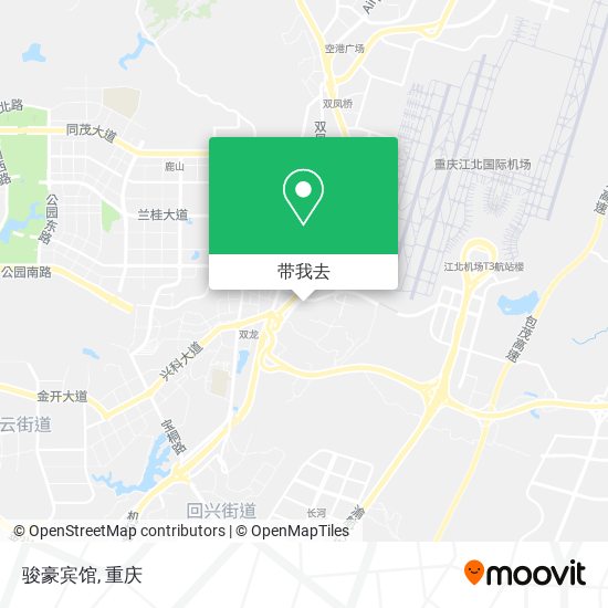 骏豪宾馆地图