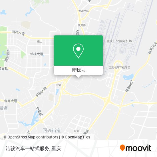 洁骏汽车一站式服务地图