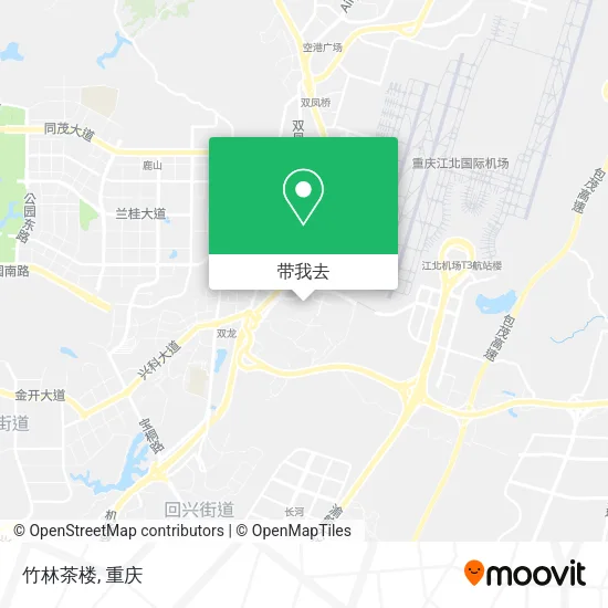 竹林茶楼地图