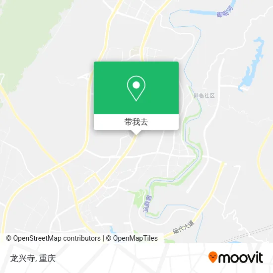 龙兴寺地图