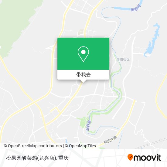 松果园酸菜鸡(龙兴店)地图