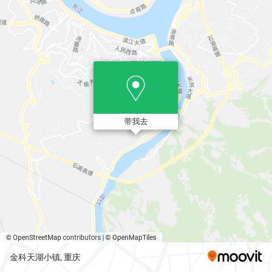 金科天湖小镇地图