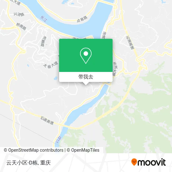 云天小区-D栋地图