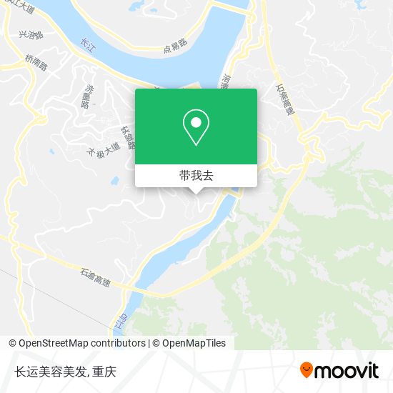长运美容美发地图