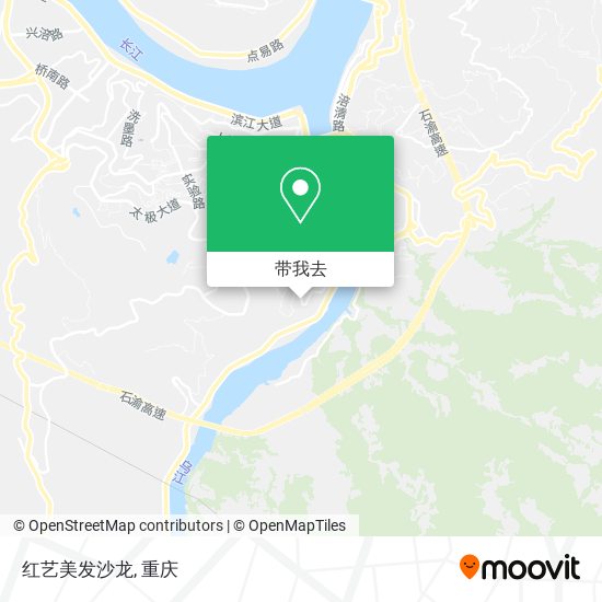 红艺美发沙龙地图