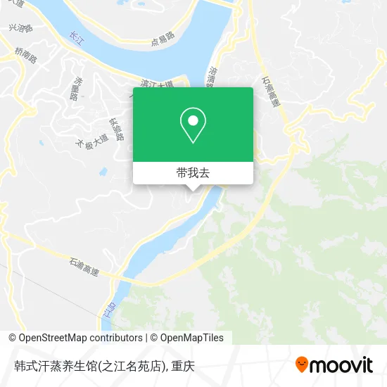 韩式汗蒸养生馆(之江名苑店)地图