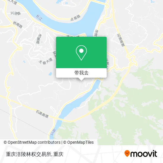 重庆涪陵林权交易所地图