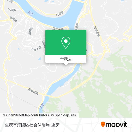 重庆市涪陵区社会保险局地图