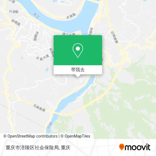重庆市涪陵区社会保险局地图