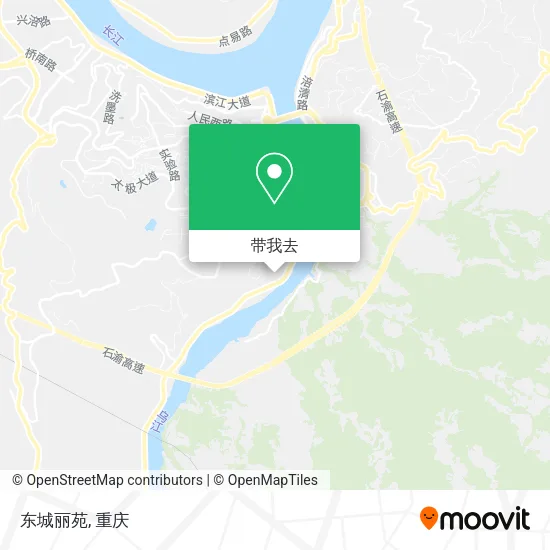东城丽苑地图