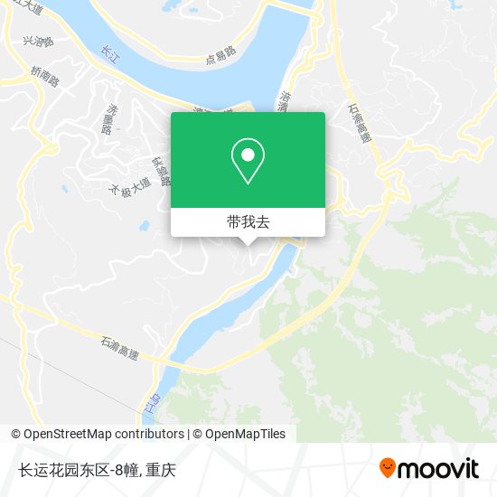 长运花园东区-8幢地图