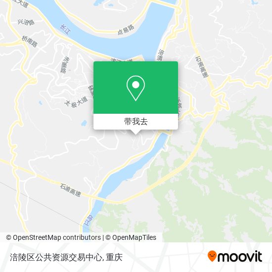 涪陵区公共资源交易中心地图