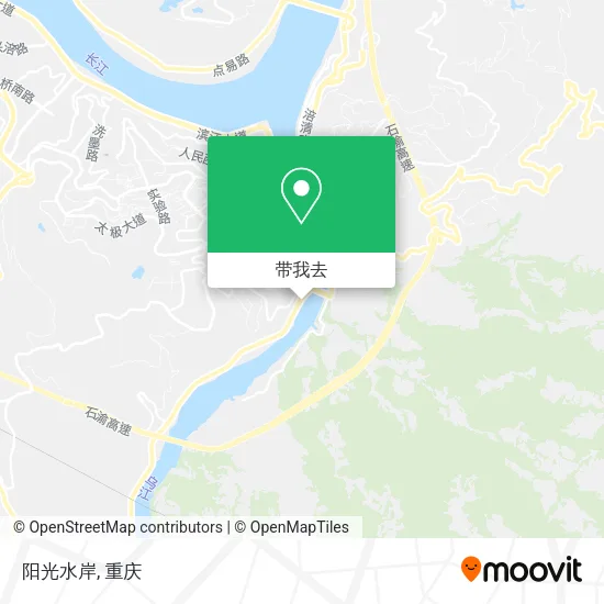 阳光水岸地图
