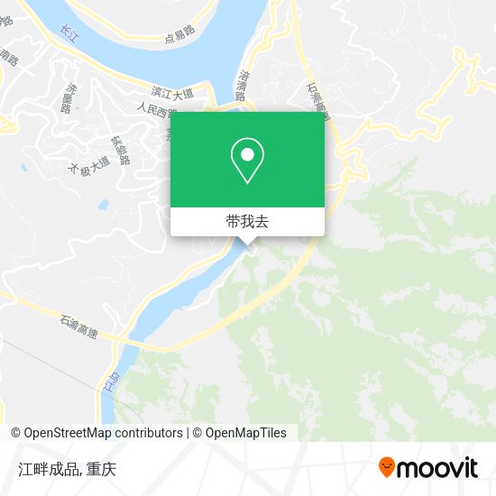 江畔成品地图