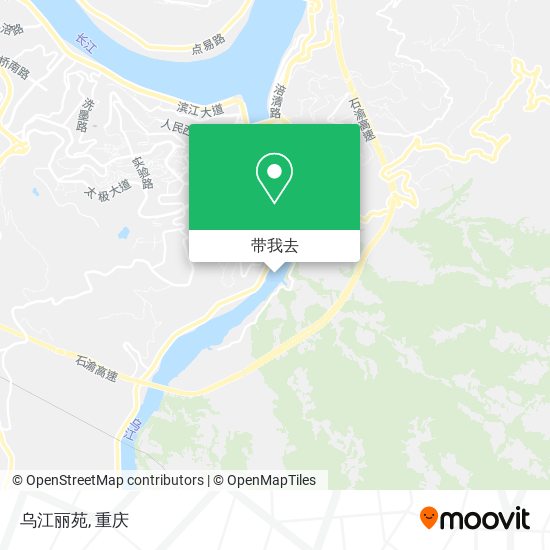 乌江丽苑地图
