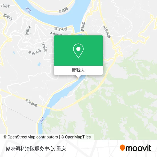 傲农饲料涪陵服务中心地图