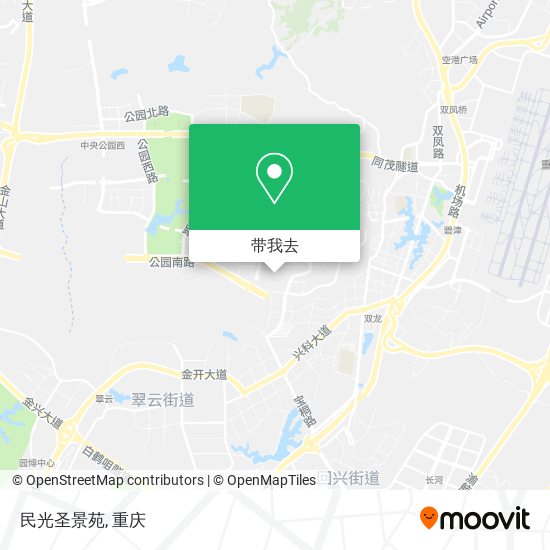 民光圣景苑地图