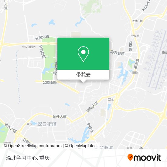 渝北学习中心地图