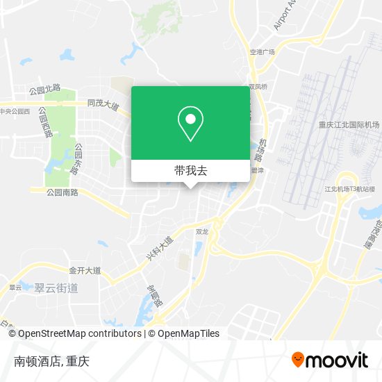 南顿酒店地图