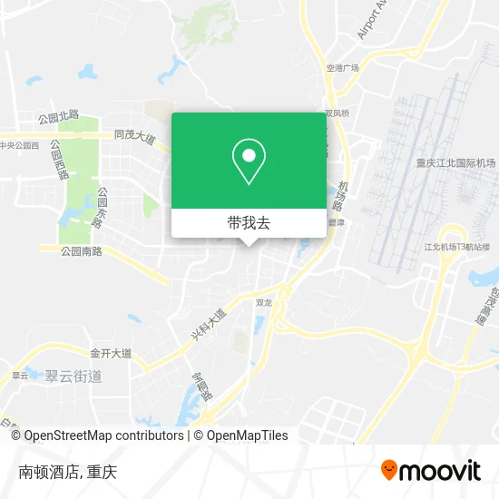 南顿酒店地图