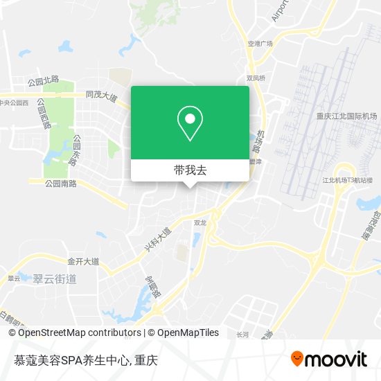 慕蔻美容SPA养生中心地图