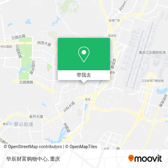 华辰财富购物中心地图