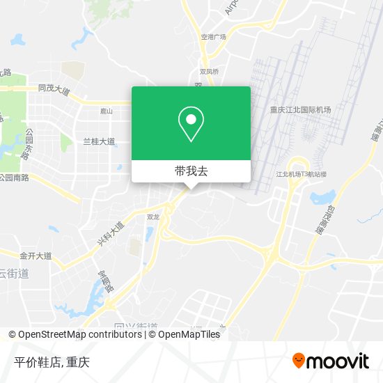 平价鞋店地图