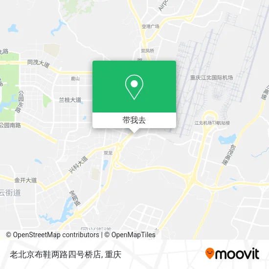 老北京布鞋两路四号桥店地图