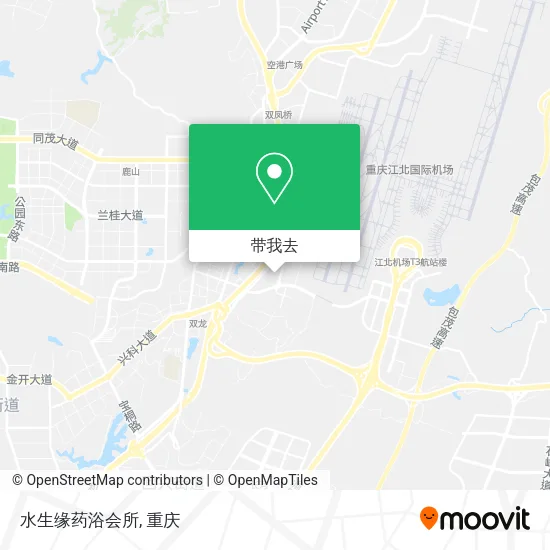 水生缘药浴会所地图