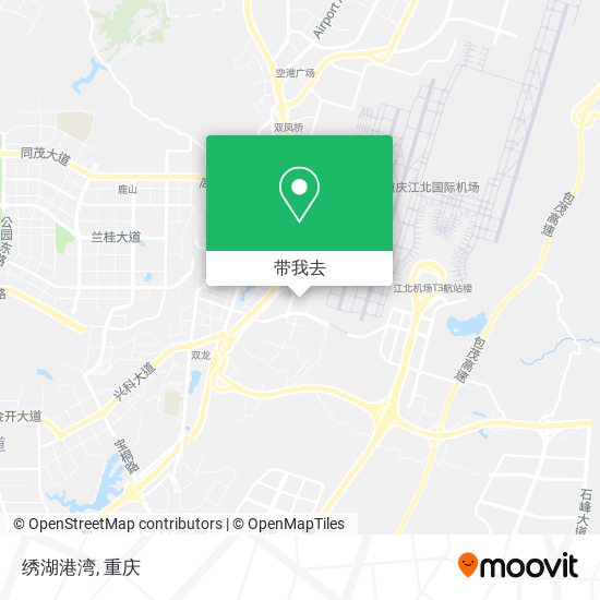 绣湖港湾地图