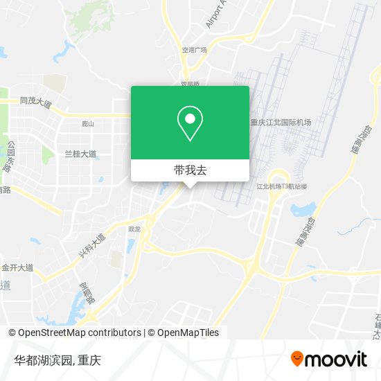 华都湖滨园地图