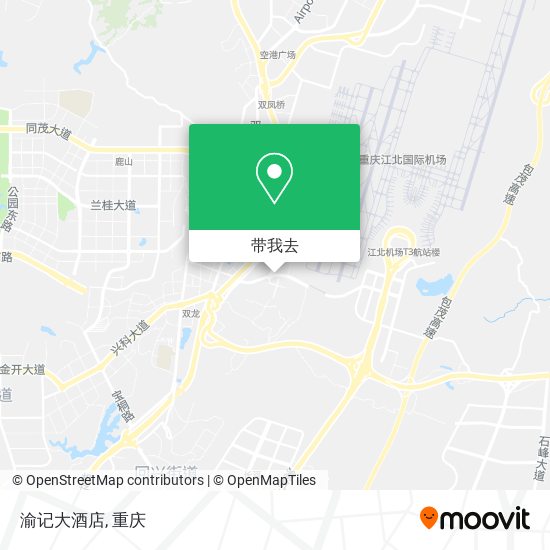渝记大酒店地图