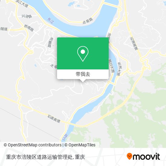 重庆市涪陵区道路运输管理处地图