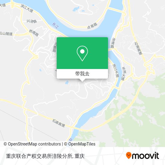 重庆联合产权交易所涪陵分所地图
