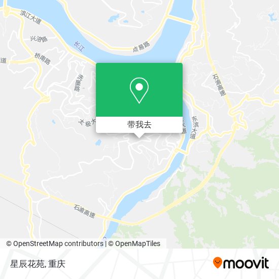星辰花苑地图