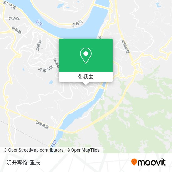 明升宾馆地图