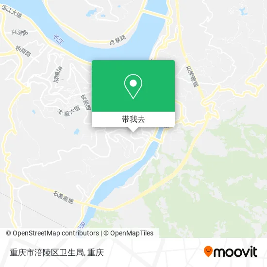 重庆市涪陵区卫生局地图
