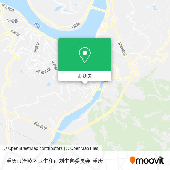 重庆市涪陵区卫生和计划生育委员会地图