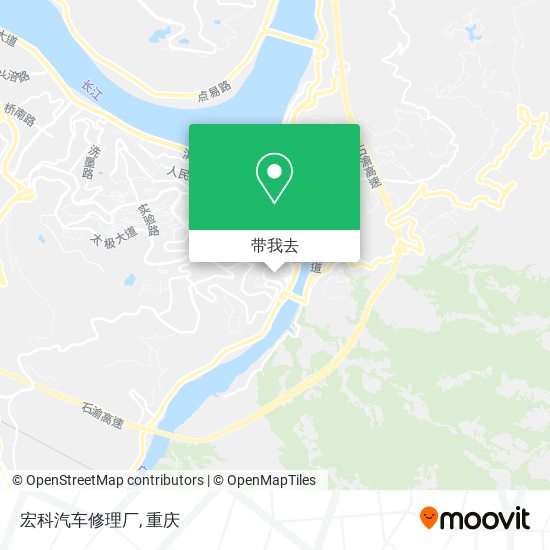 宏科汽车修理厂地图