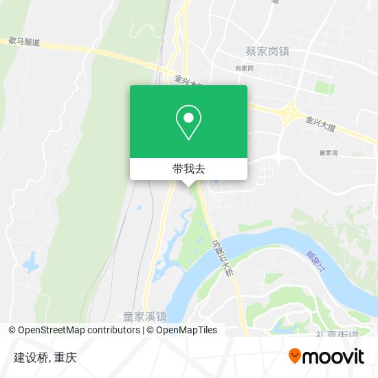 建设桥地图