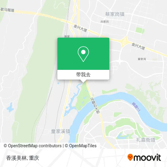 香溪美林地图