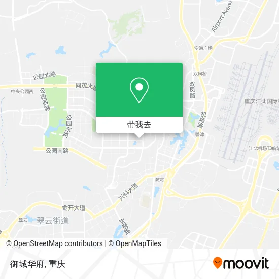 御城华府地图