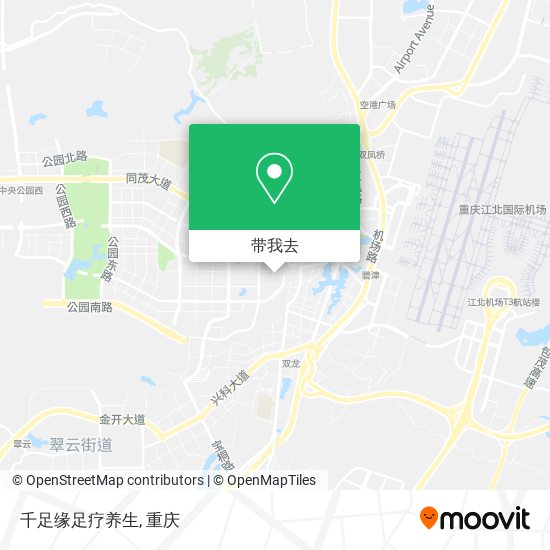 千足缘足疗养生地图