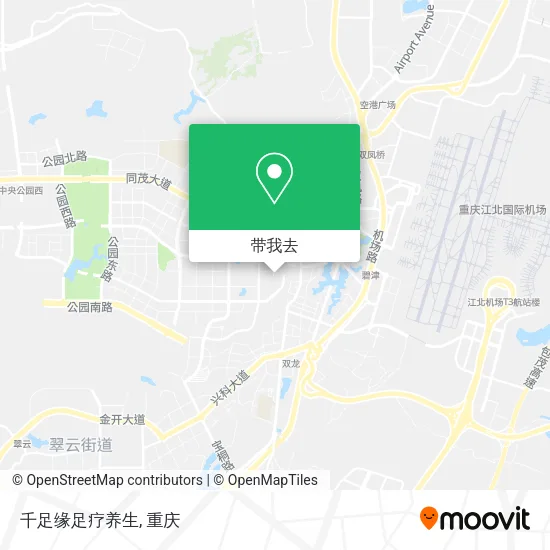千足缘足疗养生地图