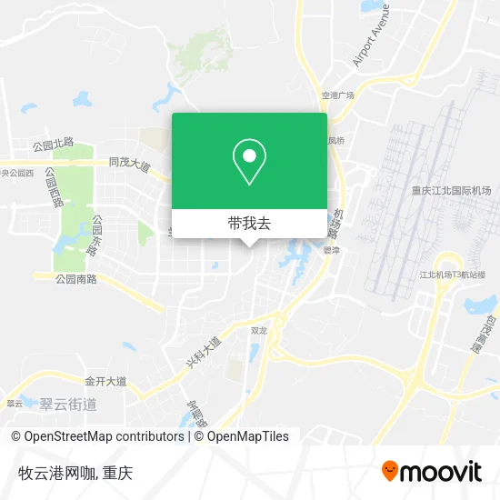 牧云港网咖地图