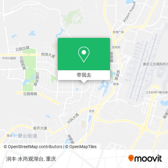 润丰·水尚观湖台地图