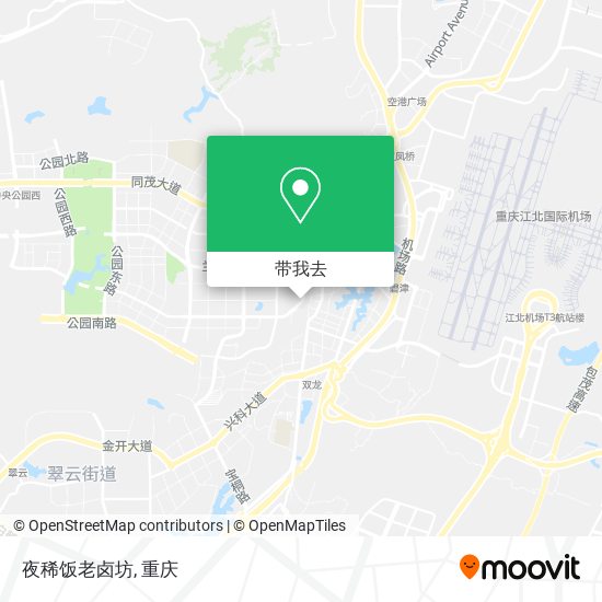 夜稀饭老卤坊地图