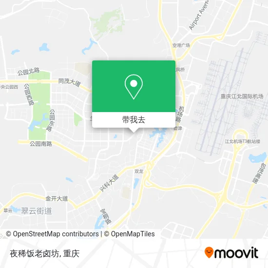 夜稀饭老卤坊地图