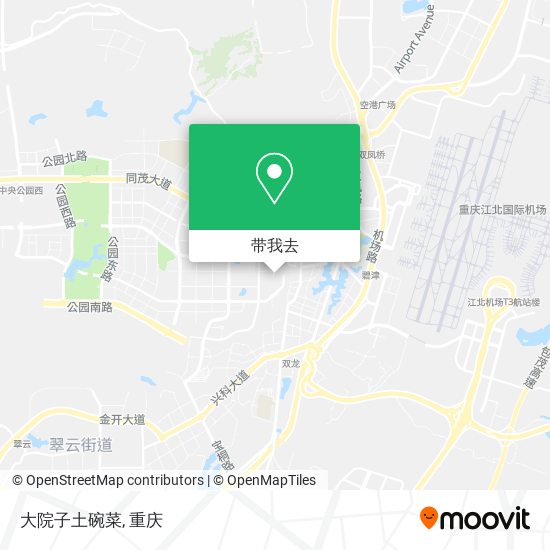 大院子土碗菜地图
