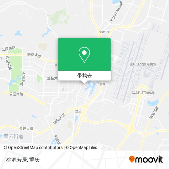 桃源芳居地图